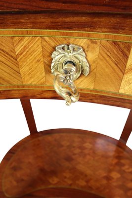 Antique Marquetry Side Table in Louis XV Style-WFJ-1284215