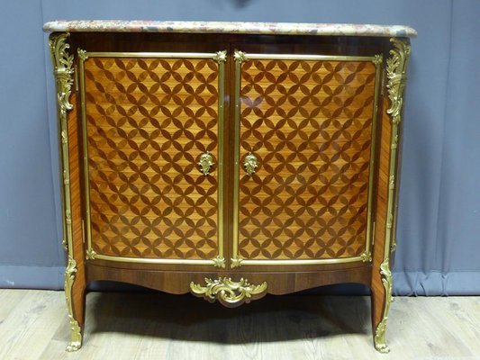 Antique Marquetry Sideboard-WSV-605301