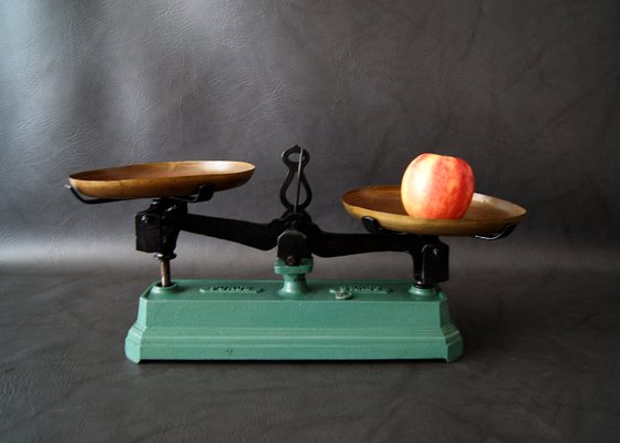 Antique Metal and Cast Iron Scales from Force-POM-706299