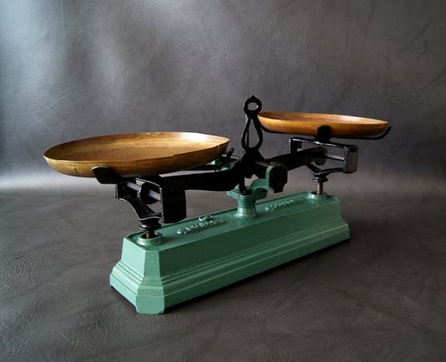 Antique Metal and Cast Iron Scales from Force-POM-706299