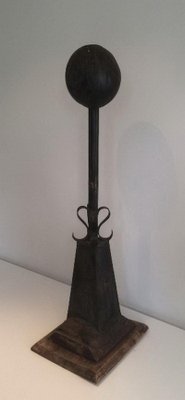 Antique Metal Finial, 1900s-BA-658332