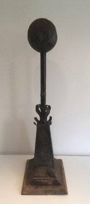 Antique Metal Finial, 1900s-BA-658332