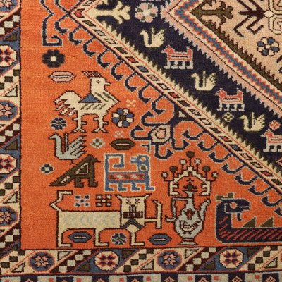 Antique Middle Eastern Ardebil Rug in Cotton & Wool-VMM-2023837