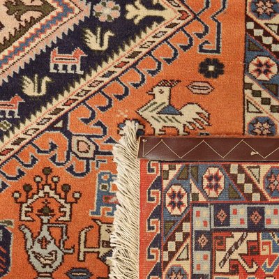 Antique Middle Eastern Ardebil Rug in Cotton & Wool-VMM-2023837