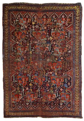 Antique Middle Eastern Carpet-JZV-561884