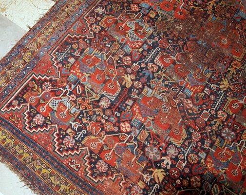 Antique Middle Eastern Carpet-JZV-561884