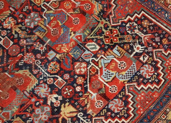 Antique Middle Eastern Carpet-JZV-561884