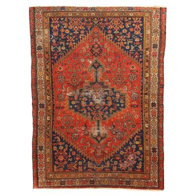 Antique Middle Eastern Malayer Rug in Cotton & Wool-VMM-2023838