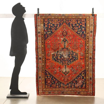 Antique Middle Eastern Malayer Rug in Cotton & Wool-VMM-2023838