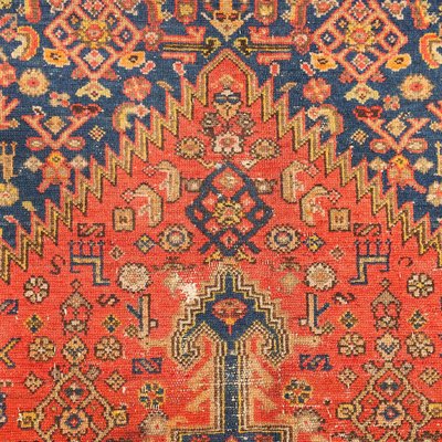 Antique Middle Eastern Malayer Rug in Cotton & Wool-VMM-2023838