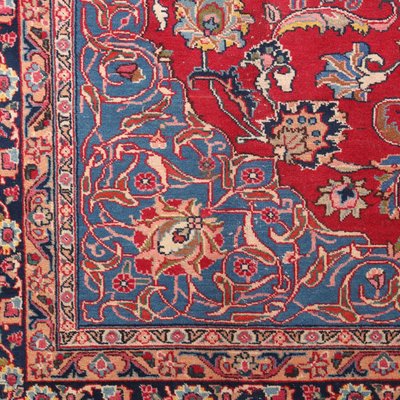 Antique Middle Eastern Tabriz Rug in Cotton & Wool-VMM-2023835