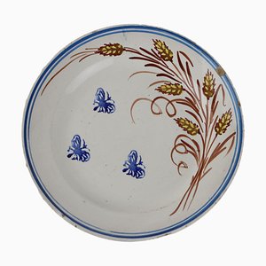 Antique Mondovì Ceramic Plate from Man. Vedova Besio & Figli, 1900s-VMM-2023876