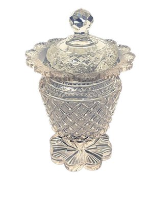 Antique Mustard Pot in Crystal-UCH-1419267