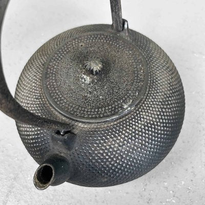 Antique Nanbu Tetsubin Cast Iron Teapot, 1890s-DWL-2024727