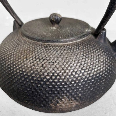 Antique Nanbu Tetsubin Cast Iron Teapot, 1890s-DWL-2024727