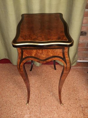 Antique Napoleon III Rosewood Coffee Table from Vervelle-AKA-695318