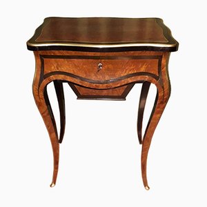 Antique Napoleon III Rosewood Coffee Table from Vervelle-AKA-695318