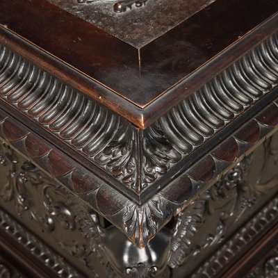 Antique Neo-Renaissance Style Bench in Walnut-VMM-2023944