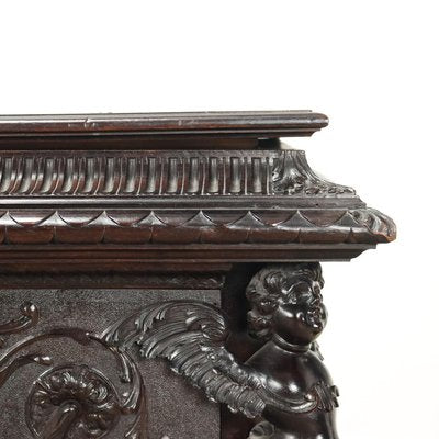 Antique Neo-Renaissance Style Bench in Walnut-VMM-2023944