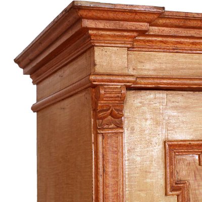 Antique Neoclassical Austrian Lacquered Solid Wood Cabinet-NJV-708570