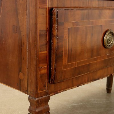 Antique Neoclassical Style Chest of Drawers in Walnut, 20th Century-VMM-2023859