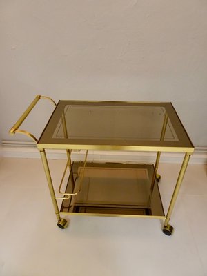 Antique Neoclassical Style Golden Trolley-DLN-678017