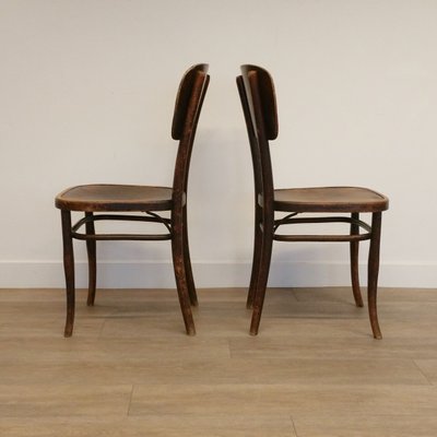 Antique No. 57 Dining Chairs from Josef Hoffmann, 1900s, Set of 2-SJU-658996