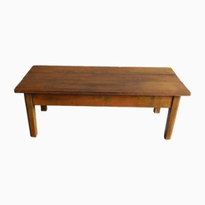 Antique Oak Coffee Table-GTG-1735648