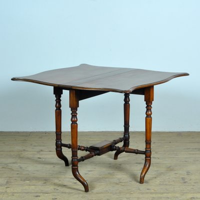 Antique Oak Drop Leaf Table, 1820s-IW-1756891