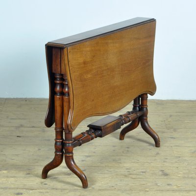 Antique Oak Drop Leaf Table, 1820s-IW-1756891