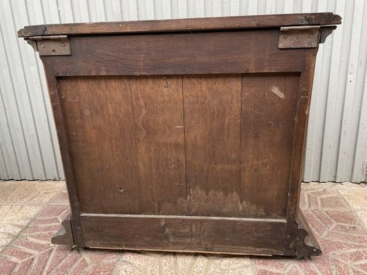 Antique Oak Safe-SDV-912483