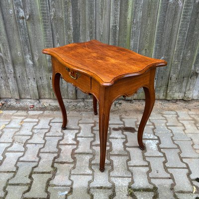 Antique Oak Side Table, France, 1750s-ALF-2033626