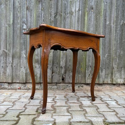 Antique Oak Side Table, France, 1750s-ALF-2033626