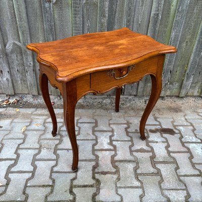 Antique Oak Side Table, France, 1750s-ALF-2033626