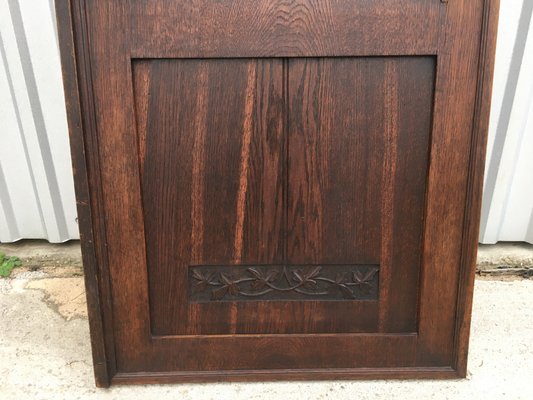 Antique Oak Wardrobe Door-WQQ-1065536