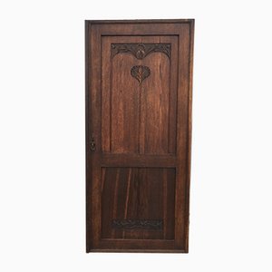 Antique Oak Wardrobe Door-WQQ-1065536