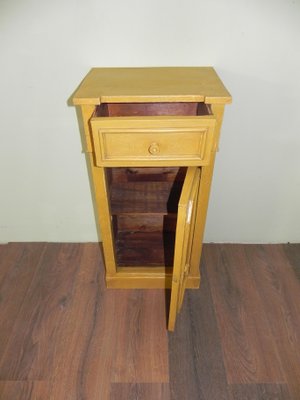 Antique Ochre Lacquered Nightstand-CDG-952362