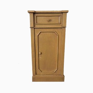 Antique Ochre Lacquered Nightstand-CDG-952362