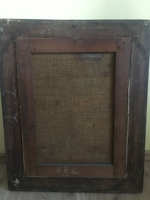 Antique Oil Painting on Canvas, 1920s-WQQ-963809