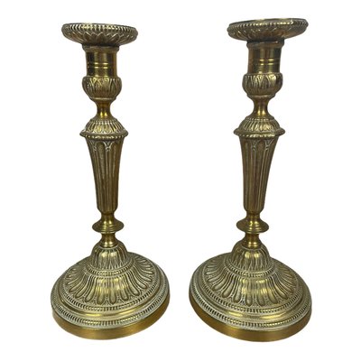 Antique Ormolu Candlesticks, Set of 2-SDV-958211