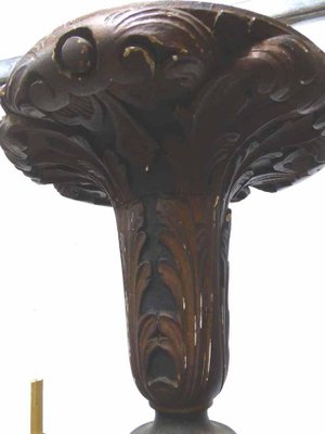 Antique Painted Wooden Chandelier Rockery Style-WSV-605501