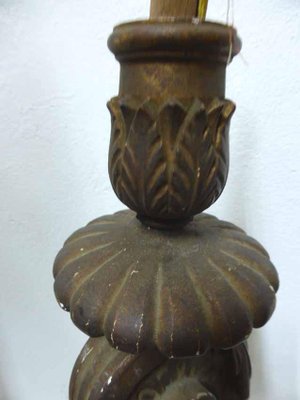 Antique Painted Wooden Chandelier Rockery Style-WSV-605501