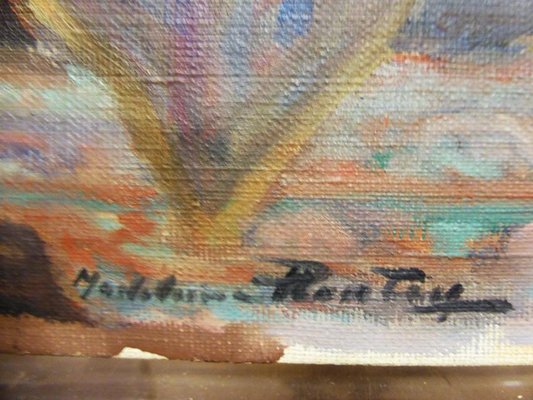 Antique Painting by Madeleine Plantey-WSV-605325