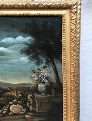 Antique Paintings, Oil on Canvas, Framed, Set of 2-WIM-1098019