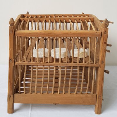 Antique Pine Cheese Aging Cage, 1850s-IND-952193