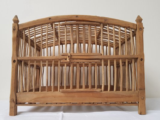 Antique Pine Cheese Aging Cage, 1850s-IND-952193