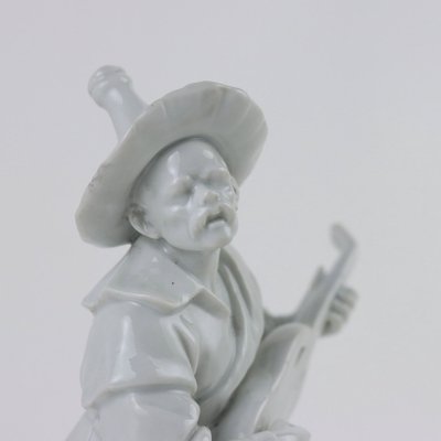 Antique Porcelain Figure of Oriental Man-VMM-2033293