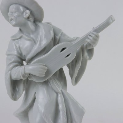 Antique Porcelain Figure of Oriental Man-VMM-2033293