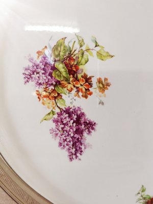 Antique Porcelain Metal Tray, 1930s-ELB-1094557