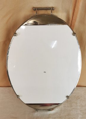 Antique Porcelain Metal Tray, 1930s-ELB-1094557